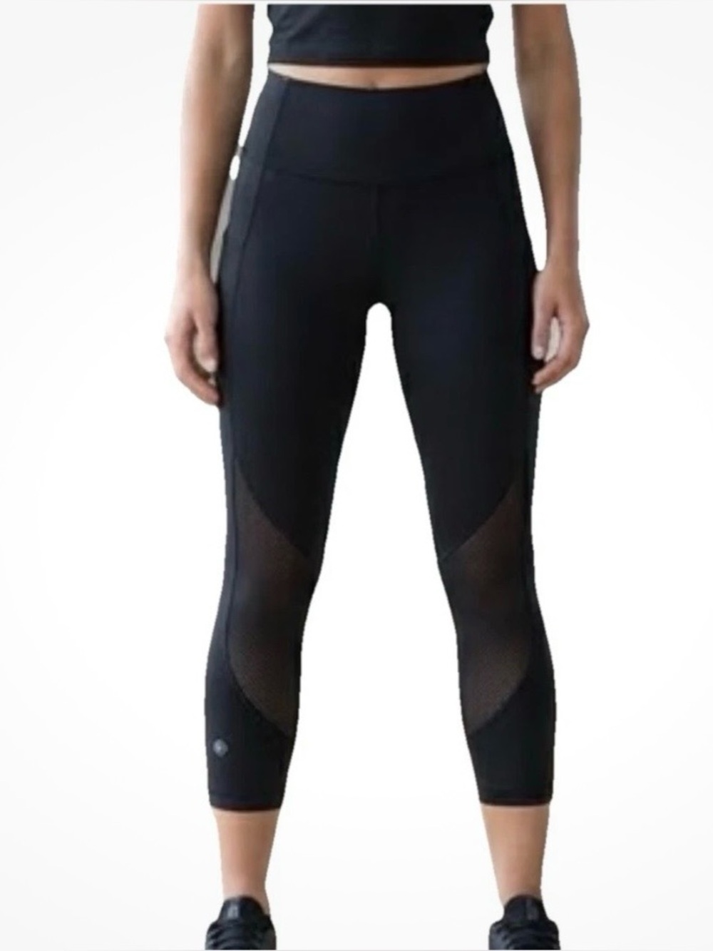 Lululemon‎ Pace Rival Crop 22" Leggings  Black - Women's Size 6